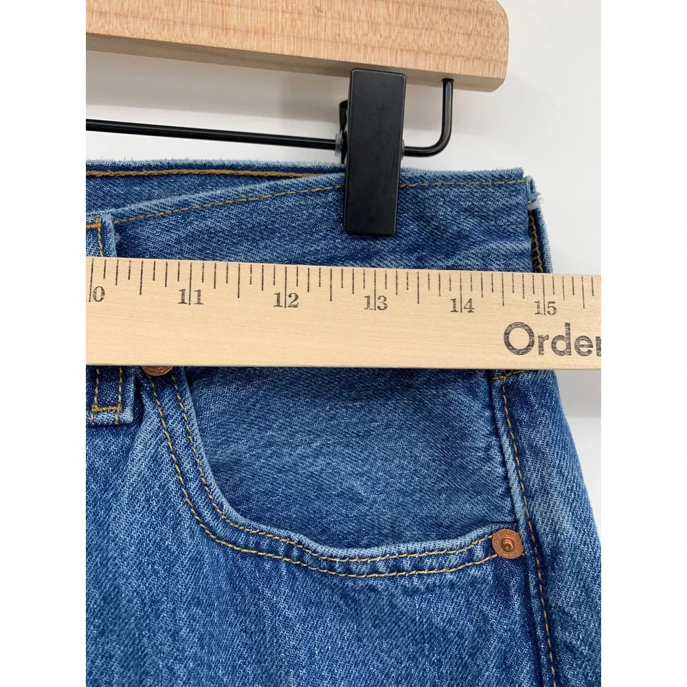 Levis 501 Jeans Mens 30x30 Blue Straight Leg Button Fly Medium Wash Denim Pants